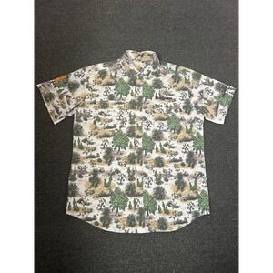 Two Dove South Coast Camo Rio Ultimate Outdoor Blend Short Sleeve Shirt Mens XL